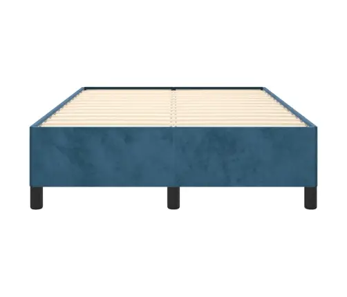 Gultas Rāmis Bez Matrača Tumši Zils 120X190 Cm Samts Vidaxl Gultas Rāmis Bez Matrača Tumši Zils 120X190 Cm Samts Vidaxl