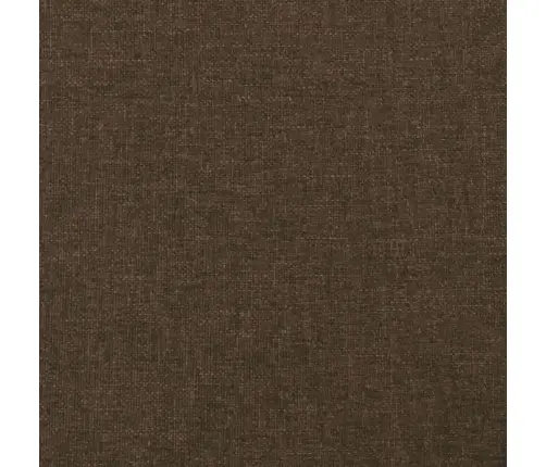 Atsperu Gulta Ar Matraci, Tumši Brūns Audums, 120X190 Cm Vidaxl
