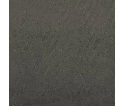 Lova Su Spyruoklėmis Ir Čiužiniu, Pilka, 120X190cm Aksomas