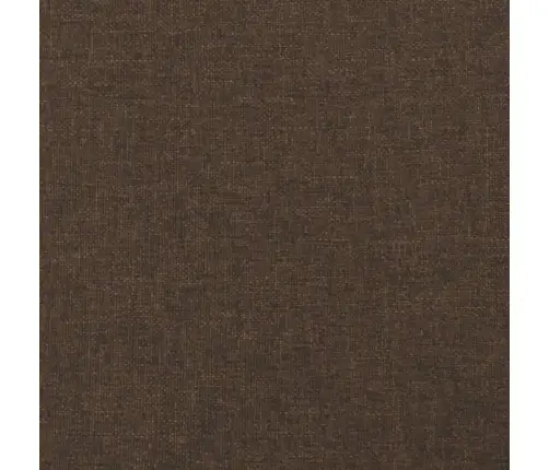 Atsperu Gulta Ar Matraci, Led, Tumši Brūns Audums, 120X190 Cm Vidaxl