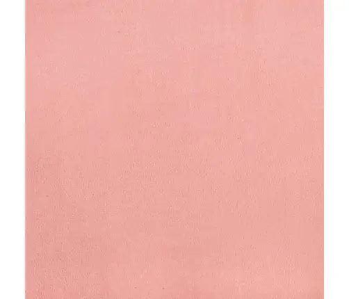 Atsperu Gulta Ar Matraci, Led, Rozā Samts, 120X190 Cm Vidaxl