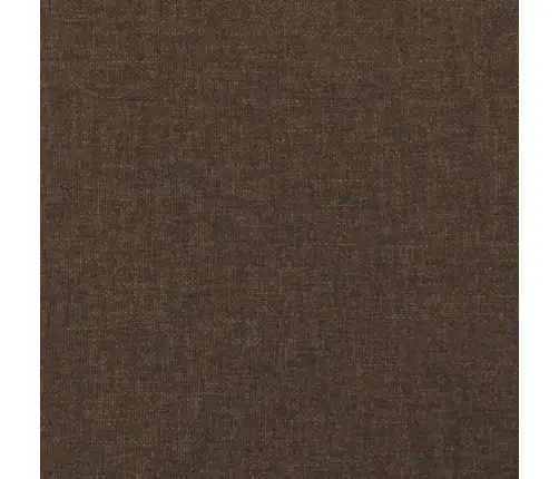 Atsperu Gulta Ar Matraci, Led, Tumši Brūns Audums, 120X190 Cm Vidaxl