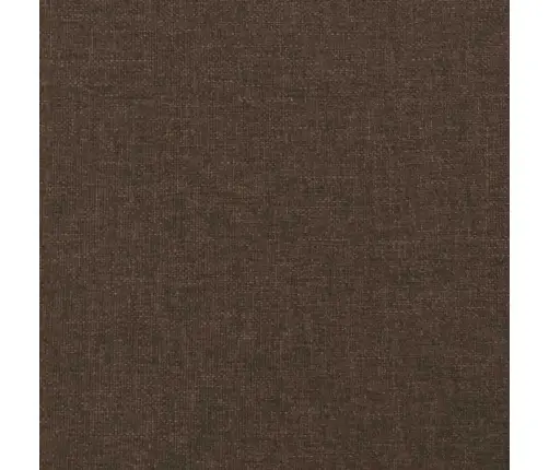 Atsperu Gulta Ar Matraci, Tumši Brūns Audums, 120X190 Cm Vidaxl