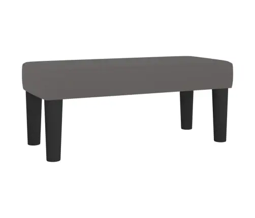 Atsperu Gulta Ar Matraci, Balta, 120X190 Cm, Mākslīgā Āda Vidaxl