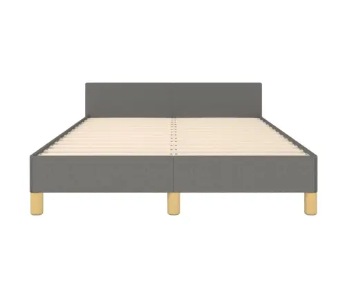 Gultas Rāmis Bez Matrača Tumši Pelēks 120X190 Cm Audums Vidaxl Gultas Rāmis Bez Matrača Tumši Pelēks 120X190 Cm Audums Vidaxl
