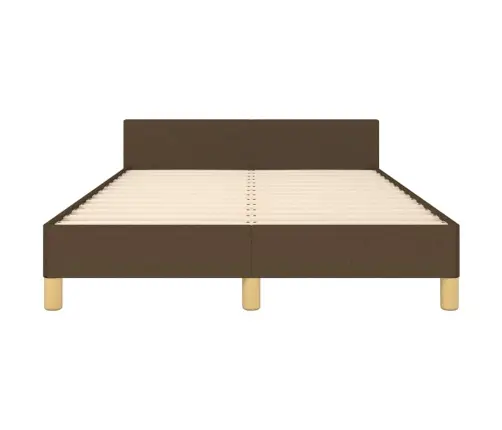 Gultas Rāmis Bez Matrača Tumši Pelēks 120X190 Cm Audums Vidaxl