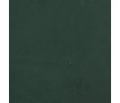 Gultas Rāmis Bez Matrača Tumši Zaļš 120X190 Cm Samts Vidaxl