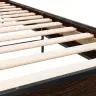 Lovos Rėmas, Rudas Ąžuolo, 75X190cm Apdirbta Mediena/Metalas