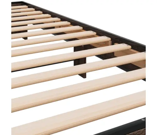 Lovos Rėmas, Rudas Ąžuolo, 75X190cm Apdirbta Mediena/Metalas