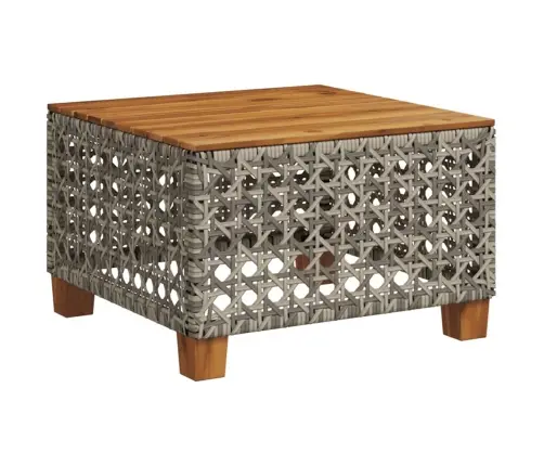 5-Daļīgs Dārza Dīvāna Komplekts Ar Matračiem, Pelēks Pe Pinums Vidaxl