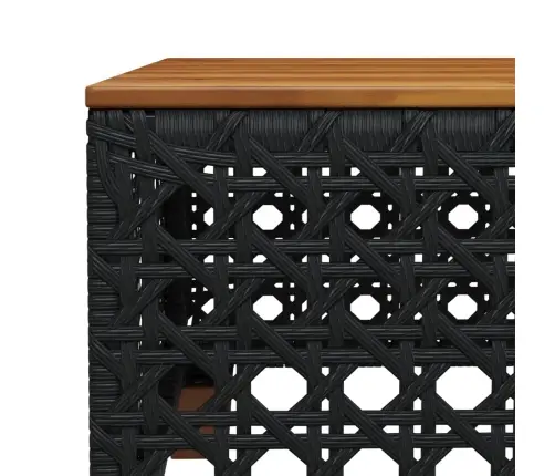 7-Daļīgs Dārza Dīvāna Komplekts Ar Matračiem, Melna Pe Vidaxl