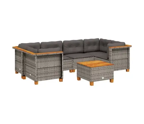 7-Osaline Aiadiivani Komplekt Patjadega, Hall, Polürotang