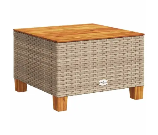 9-Daļīgs Dārza Dīvānu Komplekts, Matrači, Bēša Pe Rotangpalma Vidaxl