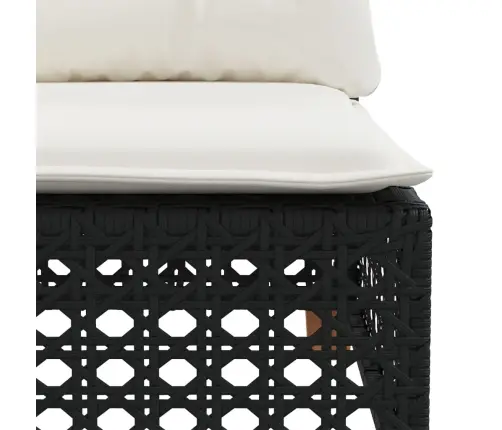 5-Daļīgs Dārza Dīvāna Komplekts Ar Matračiem, Pe Rotangpalma Vidaxl