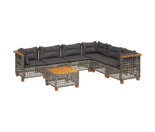 7-Osaline Aiadiivani Komplekt Patjadega, Hall, Polürotang