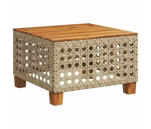 Sofos Komplektas Su Pagalvėlėmis, 7 Dalių, Smėlio, Poliratanas