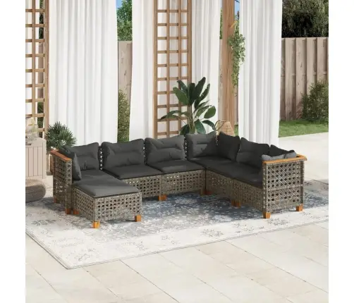 7-Osaline Aiadiivani Komplekt Patjadega, Hall, Polürotang