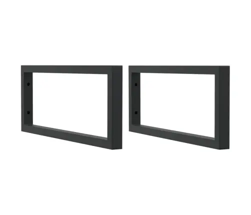 Riiuliklambrid Valamule 2 Tk Must Ristkülikukujuline Teras