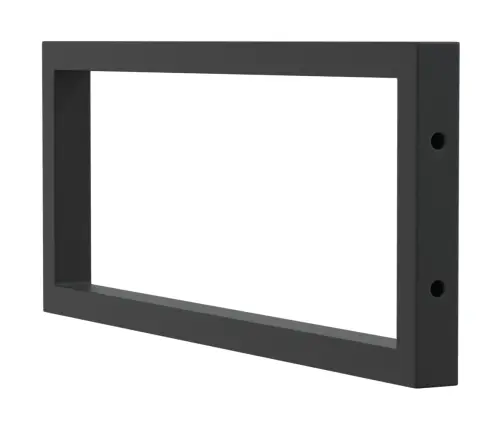 Riiuliklambrid Valamule 2 Tk Must Ristkülikukujuline Teras