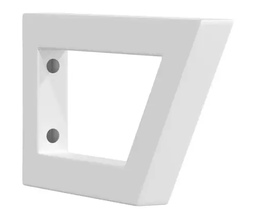 Lentynų Laikikliai Praustuvui, 2Vnt., Balti, Plienas