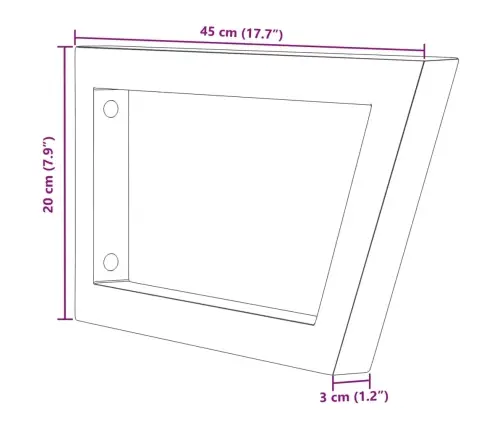 Riiuliklambrid Valamule 2 Tk Must Trapets Teras