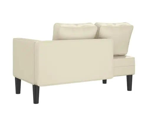 Zvilnis Ar Spilveniem, Krēmkrāsas, Mākslīgā Āda Vidaxl