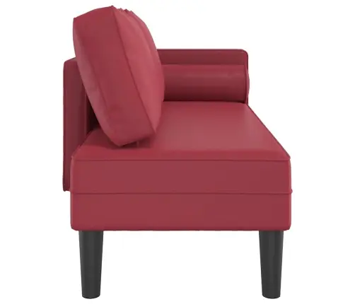 Zvilnis Ar Spilveniem, Vīnsarkana, Mākslīgā Āda Vidaxl