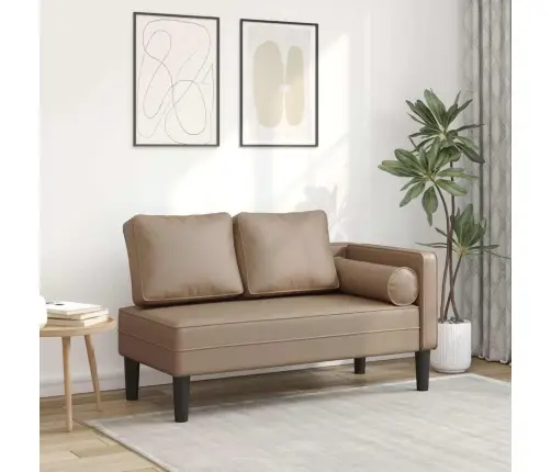 Kanapee Patjadega, Cappuccino, Kunstnahk