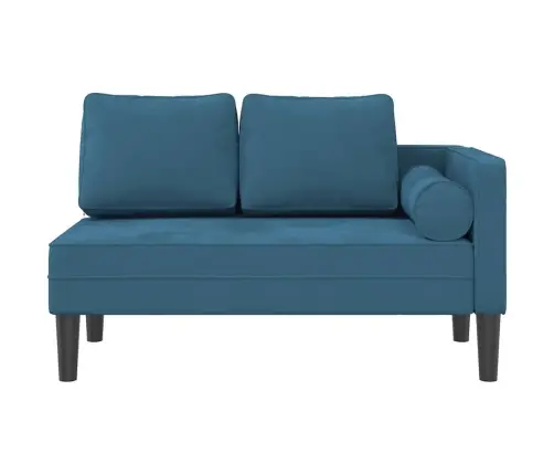 Kanapee Koos Patjadega, Sinine, Samet