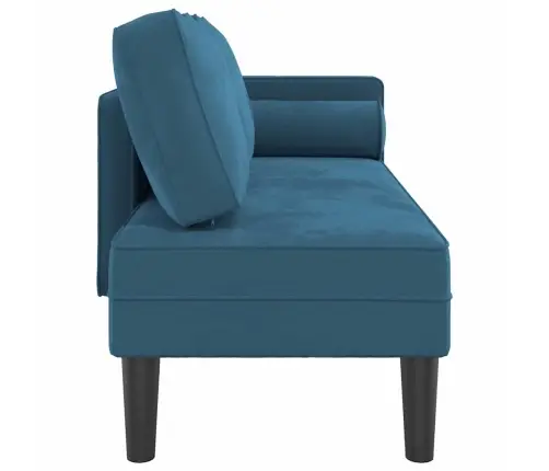 Kanapee Koos Patjadega, Sinine, Samet