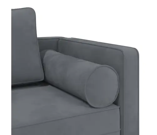 Kanapee Koos Patjadega, Tumehall, Samet