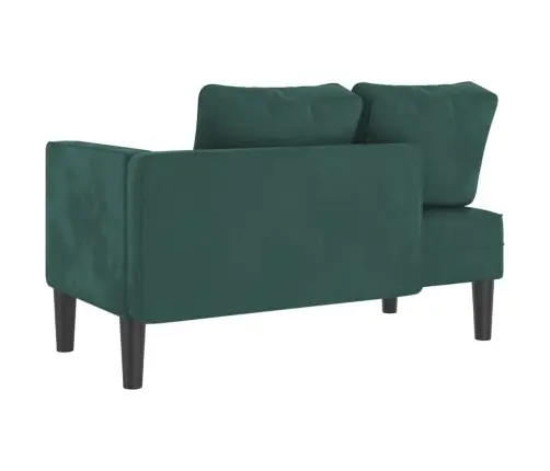 Zvilnis Ar Spilveniem, Tumši Zaļš, Samts Vidaxl