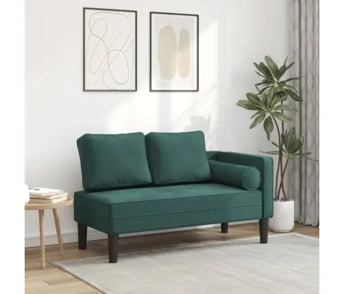 Zvilnis Ar Spilveniem, Tumši Zaļš, Samts Vidaxl