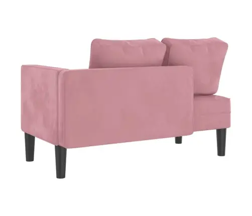 Zvilnis Ar Spilveniem, Rozā, Samts Vidaxl