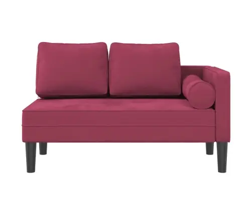 Kanapee Koos Patjadega, Veinipunane, Samet