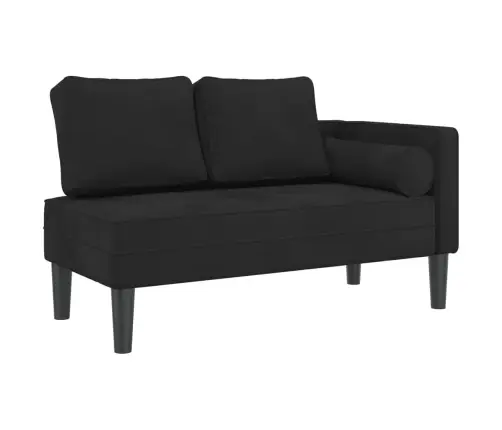 Zvilnis Ar Spilveniem, Melns, Samts Vidaxl