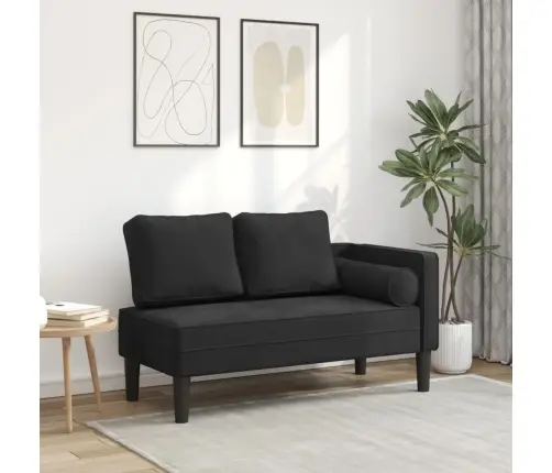 Zvilnis Ar Spilveniem, Melns, Samts Vidaxl