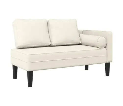 Kanapee Koos Patjadega, Kreemjas, Samet