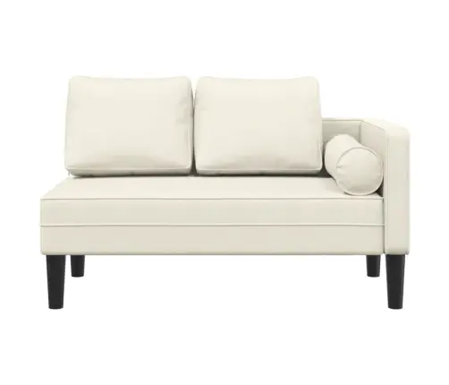 Kanapee Koos Patjadega, Kreemjas, Samet