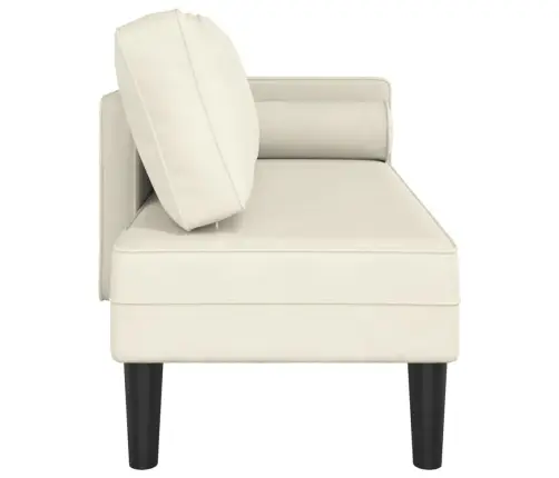 Kanapee Koos Patjadega, Kreemjas, Samet