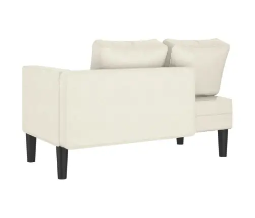 Kanapee Koos Patjadega, Kreemjas, Samet