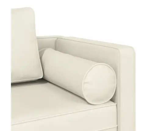 Kanapee Koos Patjadega, Kreemjas, Samet