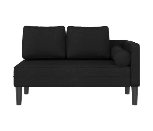 Zvilnis Ar Spilveniem, Melns, Audums Vidaxl