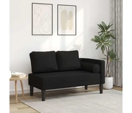 Zvilnis Ar Spilveniem, Melns, Audums Vidaxl