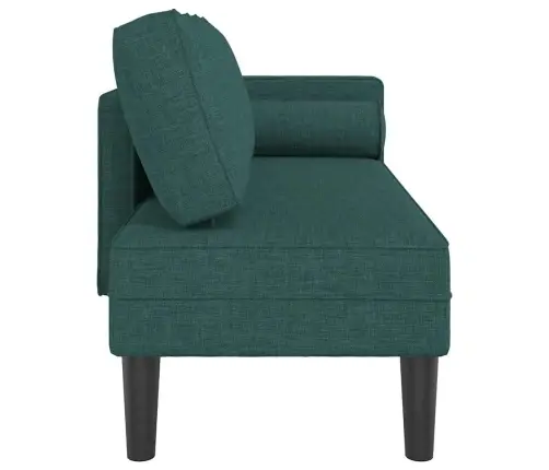 Zvilnis Ar Spilveniem, Tumši Zaļš, Audums Vidaxl