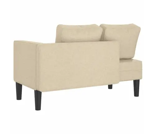 Kanapee Koos Patjadega, Kreemjas, Kangas