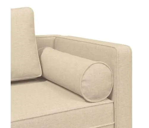 Kanapee Koos Patjadega, Kreemjas, Kangas