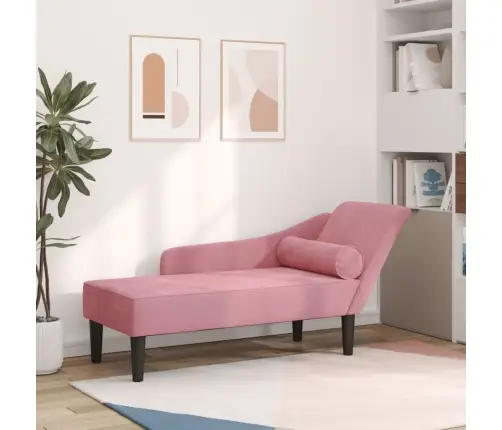 Kanapee Koos Patjadega, Roosa, Samet