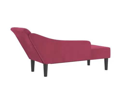 Zvilnis Ar Spilveniem, Vīnsarkans, Samts Vidaxl