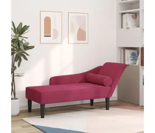 Zvilnis Ar Spilveniem, Vīnsarkans, Samts Vidaxl